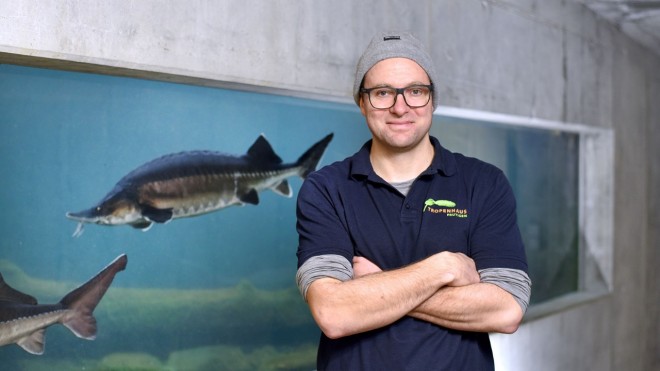 Martin Jeremias, Teamleiter Fischzucht, Tropenhaus Frutigen