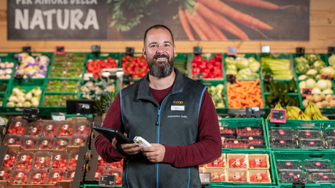 David Bianchini sourit à la caméra